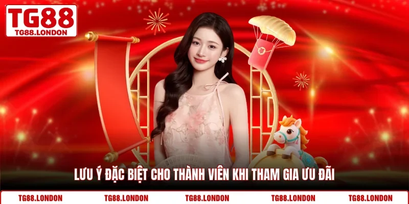 Lưu ý đặc biệt cho thành viên khi tham gia ưu đãi