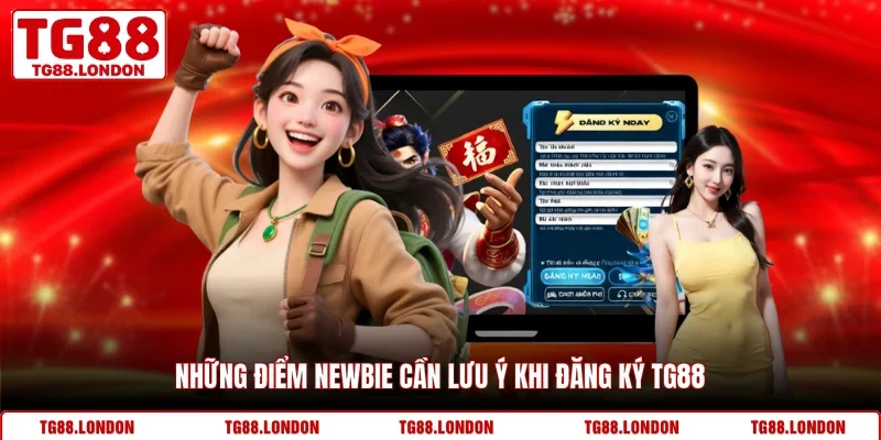Những điểm newbie cần lưu ý khi đăng ký TG88